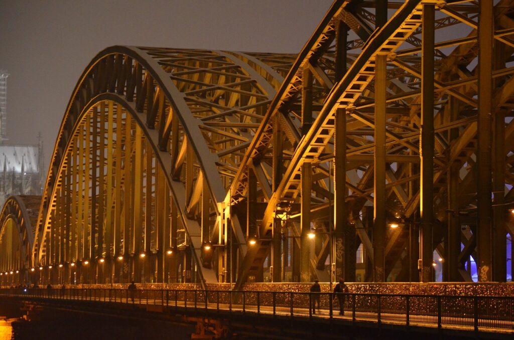 Hohenzollern Bridge, Cologne, Germany